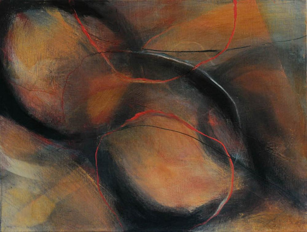 All You See and All You Don't - Mandy-Bankson - colorful contemporary abstract paintings and archival prints