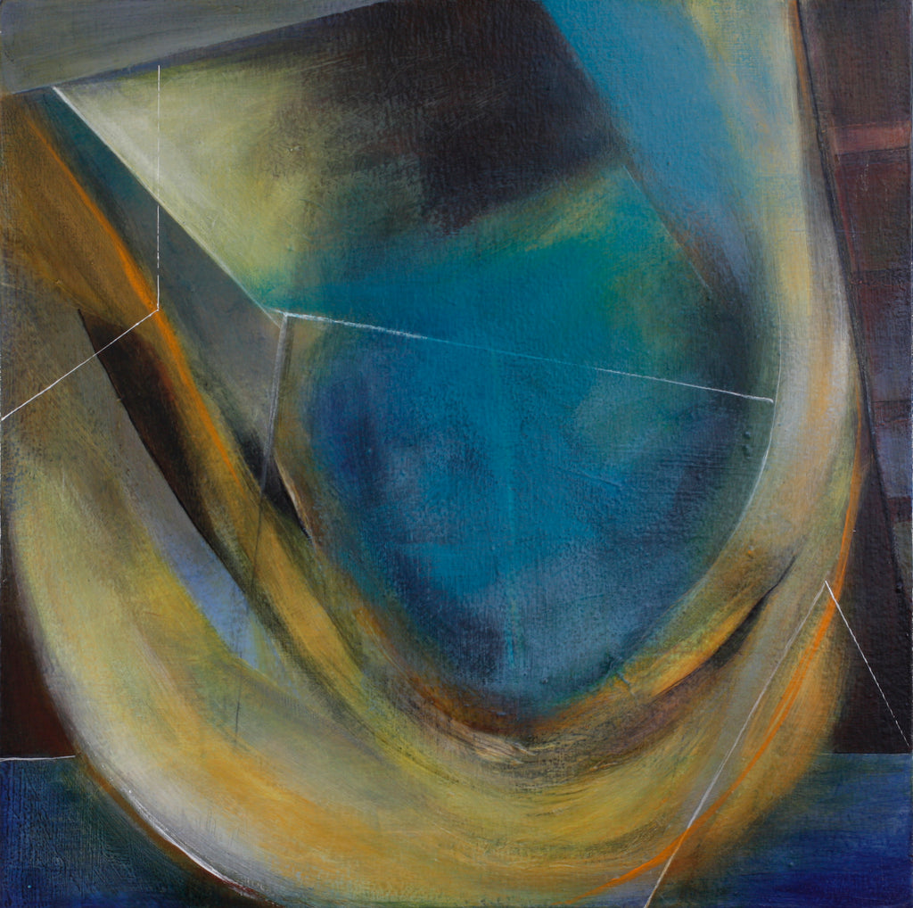 Anchored Stillness - Mandy-Bankson - colorful contemporary abstract paintings and archival prints