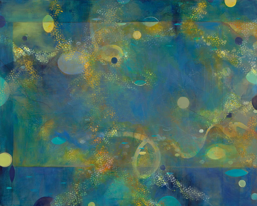 Sea Dreams - Mandy-Bankson - colorful contemporary abstract paintings and archival prints