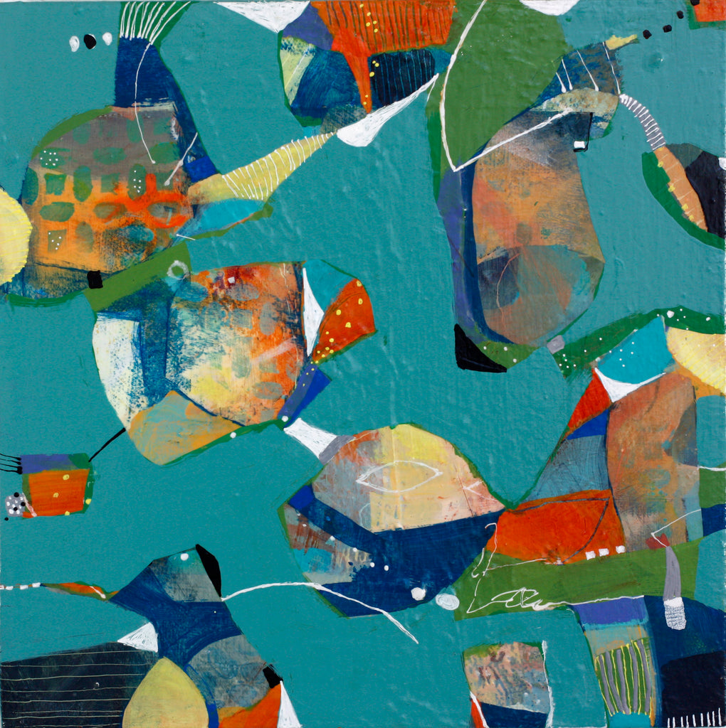 Child's Play - Mandy-Bankson - colorful contemporary abstract paintings and archival prints