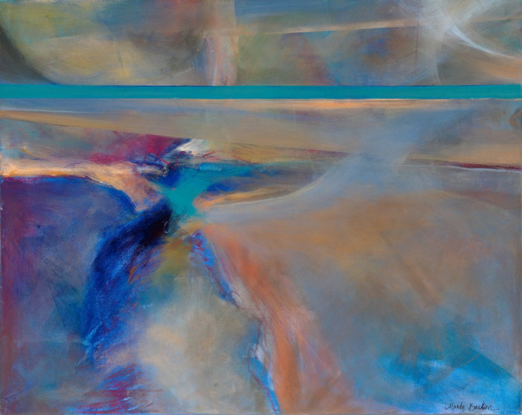 Deep Places - Mandy-Bankson - colorful contemporary abstract paintings and archival prints