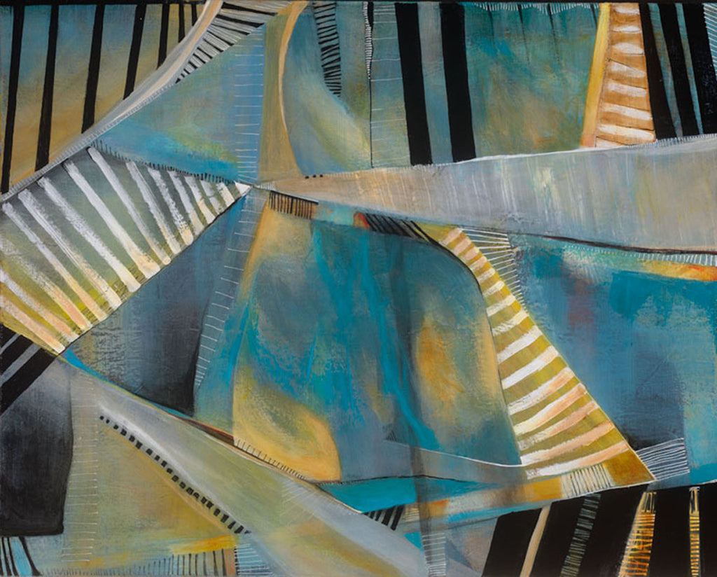Stepping Inward - Mandy-Bankson - colorful contemporary abstract paintings and archival prints